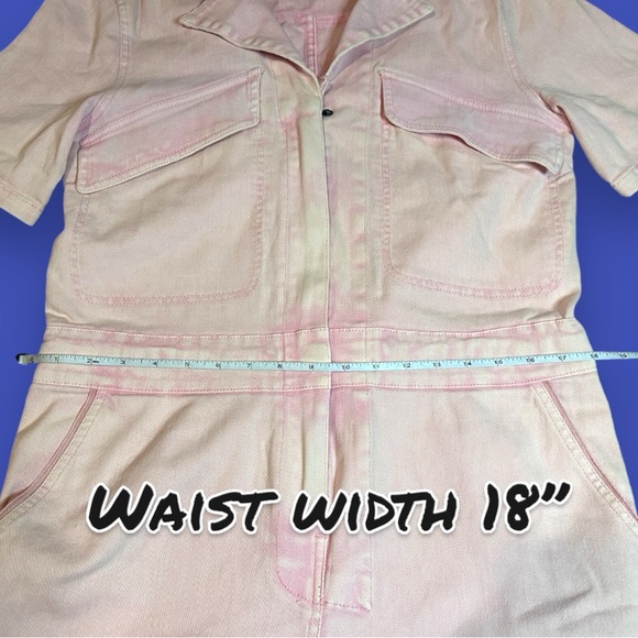 NWOT Faherty Oversized Bliase Jumpsuit in Sunset Blush. Size XS (runs large) ☀️ - Picture 5 of 16